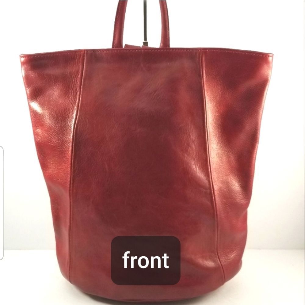 Vera Pelle (Made in Italy) Genuine Leather Satchel Handbag
